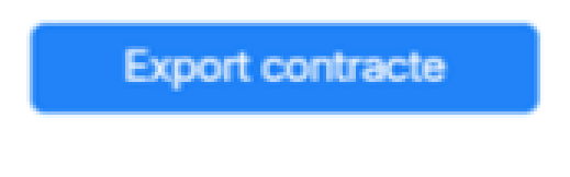 Close-up of the blue Export contracte button in REGES